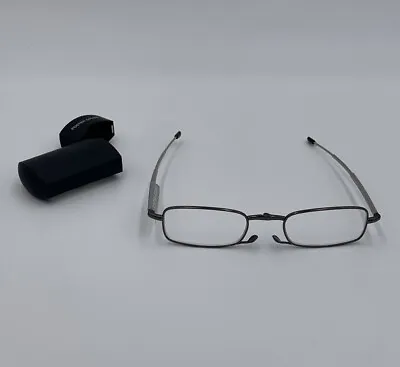 Foster Grant GIDEON Folding Readers Reading Glasses With Black Case • $12.99