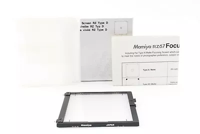 《 UNUSED In Box 》 Mamiya RZ67 Type D Focusing Screen For RZ67 Series From JAPAN • $139.49