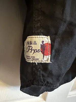 £28 • Buy PRPS Shirt, Black “bleach” Design  - Size L