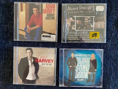 $19.95 • Buy ADAM HARVEY  4  CD  Bundle  AUSSIE COUNTRY  Exc Condition