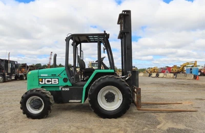 $58125 • Buy JCB 6,000 LB Rough Terrain Straight Mast Forklift #3509