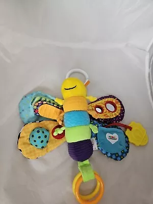 Lamaze Soft Sensory Baby Activity Pram Toy - FreddieFirefly. Bright Colouful  • £5