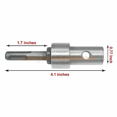 Drill Bit Earth Auger Head Bits SDS Arbor Connector Adapter For Water Borer Tool • $12