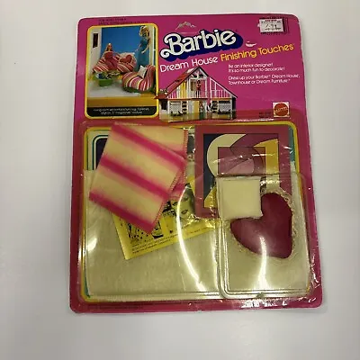 Vintage 1981 Superstar Barbie Dream House Living Finishing Touches #3769 New NOS • $55.94