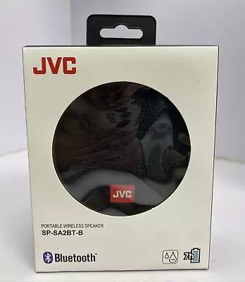 JVC Black Portable Wireless Bluetooth Speaker SP-SA2BT-B • $17