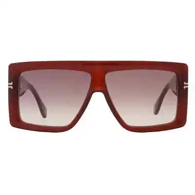 Marc Jacobs Gradient Brown Square Ladies Sunglasses MJ 1061/S 009Q/HA 59 • $65.98