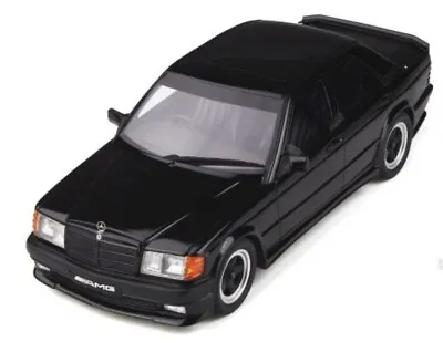 Mercedes W201 190E 2.3 AMG Black Diecast Model Car OT754 Otto 1:18 • $249.95