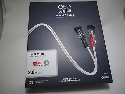 QED QE1440 Signature Revelation Speaker Cable 2m (6.5 Feet) 1 Pair • $135