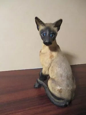 Siamese Cat Figure Vintage Realistic • $16.48