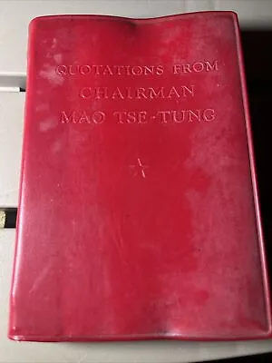 Quotations From Chairman Mao Tse-tung  1966 1st Edition The Little Red Book • £60.26