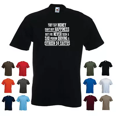 £10.99 • Buy 'Citroen C4 Cactus' - Men's Funny Gift T-shirt - 'They Say Money Can't Buy ...'