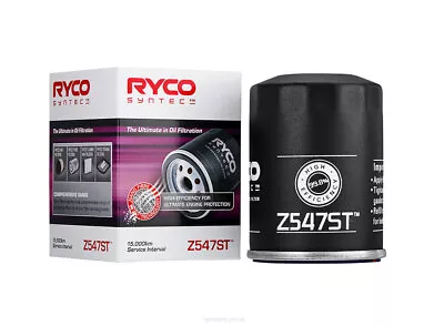 Oil Filter Z547ST Ryco For Nissan Cube 1.5LTP HR15DE Z11 Hatchback 1.5 • $22.28
