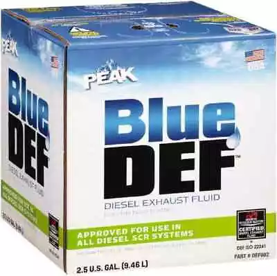 Peak DEF002 BlueDEF Diesel Exhaust Fluid 2.5 Gallon Jug • $16.30