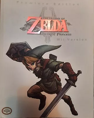 The Legend Of Zelda Twilight Princess Wii Version Premiere EditionGuideNO POSTER • $10.95