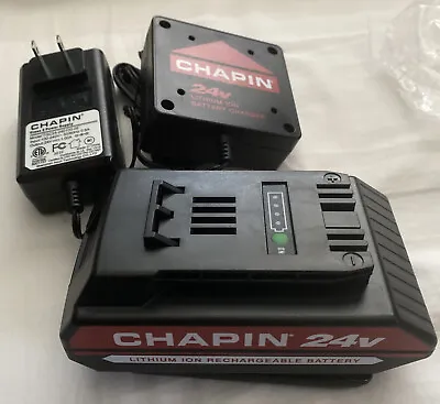 Chapin 6-8238 24-volt 24v 2.0Ah Lithium ION Rechargeable Battery • $39.99