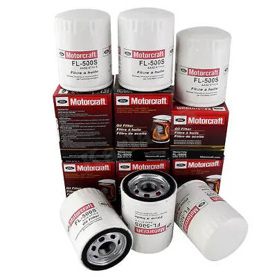 Genuine Motorcraft FL500S Professional Engine Oil Filter Ford AA5Z6714A 6 Pack • $48.99