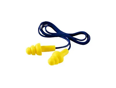 3M Ear Ultrafit Hearing Protection Plug With Drawstring 32dB Earplugs Per Pair • £4.45