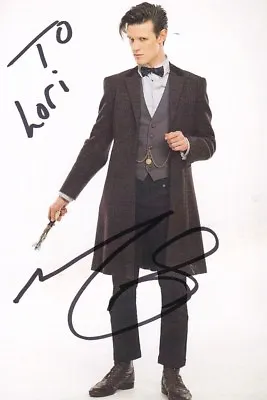MATT SMITH Autographed Signed 4x6 DOCTOR WHO Photograph - To Lori • $120