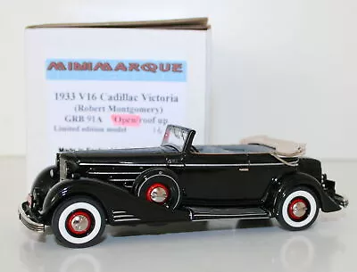 Minimarque 1/43 Grb91a - 1933 V16 Cadillac Victoria Robert Montgomery Open Ver • $393.71