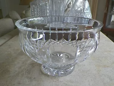 Waterford Crystal Glass Lismore 8  Footed Bowl • $79.99