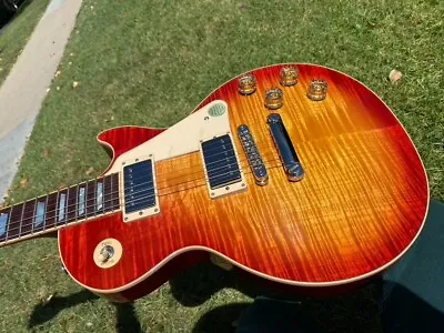 $2295 • Buy 2015 Gibson Les Paul Traditional Plus 100  Flametop Standard Set Up  - 9.5 Lbs