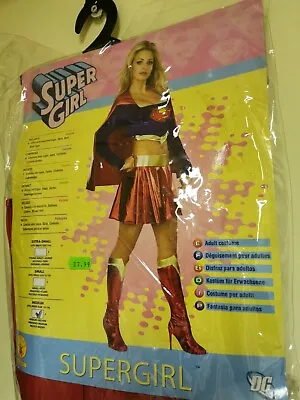 £20 • Buy B3 Supergirl M 10-14 Superhero Ladies Fancy Dress Marvel DC Comic Costume New