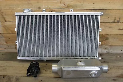 Aluminium Water To Air Intercooler Kit Compact Barrel Series • $560