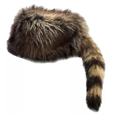 Raccoon Tail Hat • $60