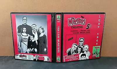 1964 Leaf Munsters Cards Custom Made 1 Inch Album Binder FREE SHIPPING • $39.95