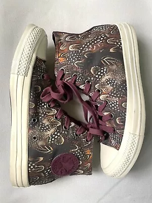 Women's Converse Chuck Taylor All Star Feather Print UK 6 • £25