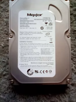 £2.99 • Buy Internal Hard Drive Maxtor DiamondMax 21 STM380215AS 80Gb 3.5  