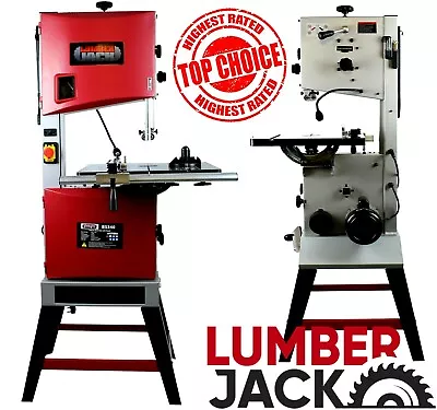 £699.99 • Buy Lumberjack 14” Professional Woodworking Bandsaw Cast Table Fence & Blade 240v