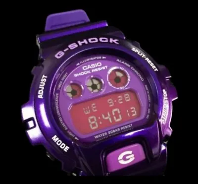 Casio G-SHOCK 3230 Men's CRAZY COLOR Purple DW-6900CC-6 Limited Edition Watch  • $145