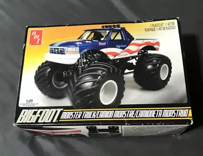 AMT BIGFOOT Monster Truck Plastic Model Kit 35th Anniversary 1:25 • $35