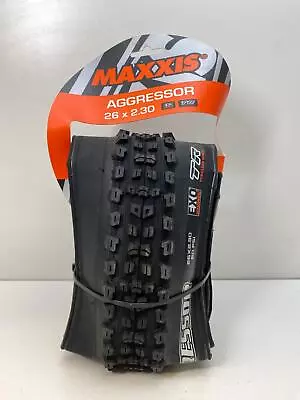 New Maxxis AGGRESSOR EXO TR 26 X 2.30  Tubeless Ready Folding TIRE • $44
