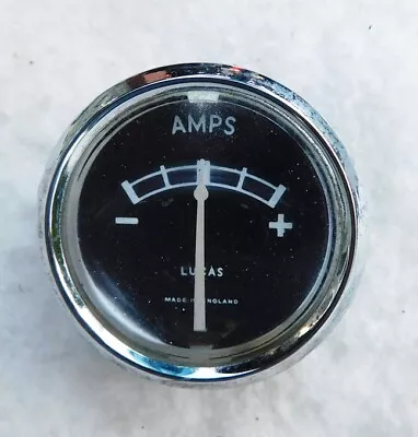 Lucas Motorcycle Vintage Ammeter Triumph Norton Bsa Enfield Matchless Ajs 36084 • $59.99