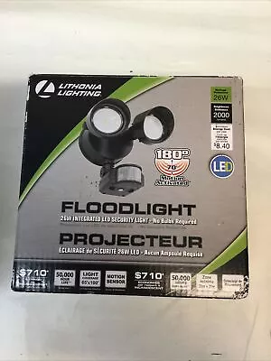 LITHONIA LIGHTING 180-Degree Motion Activated Outdoor  LED Security Flood Light • $35