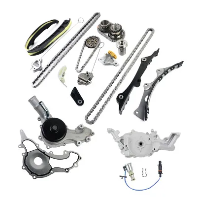 Timing Chain Kit Oil & Oil/Water Pump Fits 2011-2015 Chrysler Dodge Jeep VW 3.6L • $230