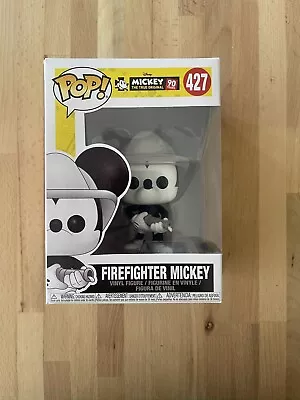 Funko POP! Vinyl Figure - Firefighter Mickey - Disney - Mickey 90 Years  - 427 • $15