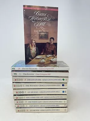 Lot Of 10 Grace Livingston Hill  Living Books PB Romance 1980s Vintage • $24.99