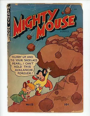 Mighty Mouse #13 Comic Book 1949 GD Low Grade Cartoon Comics St John • $12.99