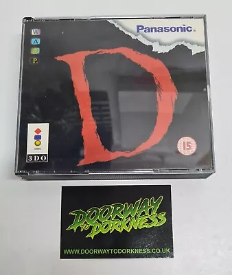  D  (Panasonic 3DO) No Manual • £89.99