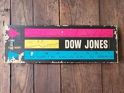 Vintage 1958 Dow Jones Stock Market Game  • $42.30