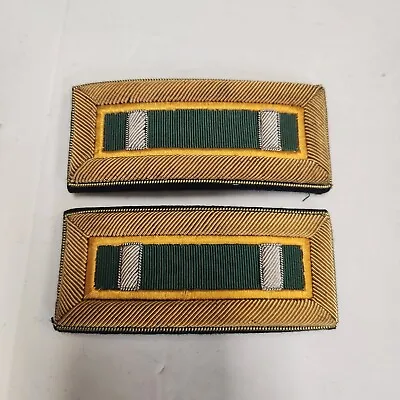 LR0137 US Army 60s-Current Officer Shoulder Boards First Lieutenant MP  L2C • $27