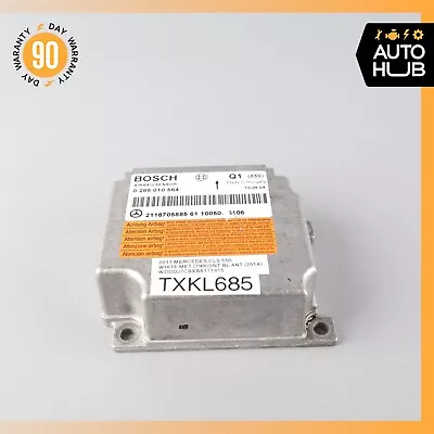 03-11 Mercedes W219 CLS550 E550 Airbag Air Bag Sensor SRS Control Module OEM • $49.80