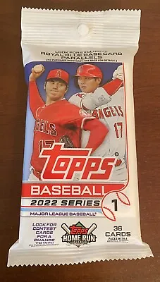 2022 Topps Baseball MLB Series 1 Fat VALUE Pack 36 Cards - NEW Factory Sealed • $13.59