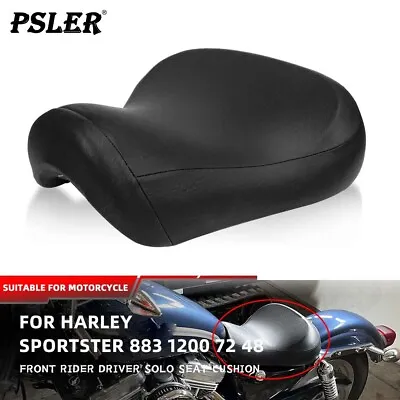 Motorcycle Driver Front Rider Seat For Harley Sportster 883 1200 72 48 1983-2003 • $59.99