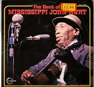 Mississippi John Hurt - The Best Of Mississippi John Hurt (2xLP Album) • £35.99