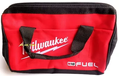 New Milwaukee FUEL M18 13  X 10  X 9 Canvas Drill Tool Bag/Case For M12 18 Volt • $17.97