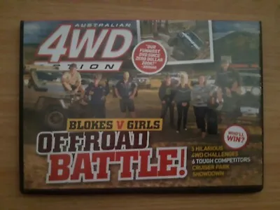 AUSTRALIAN 4WD ACTION: Blokes V Girls Offroad BATTLE! DVD 246 TV SERIES NEW R0 • $13